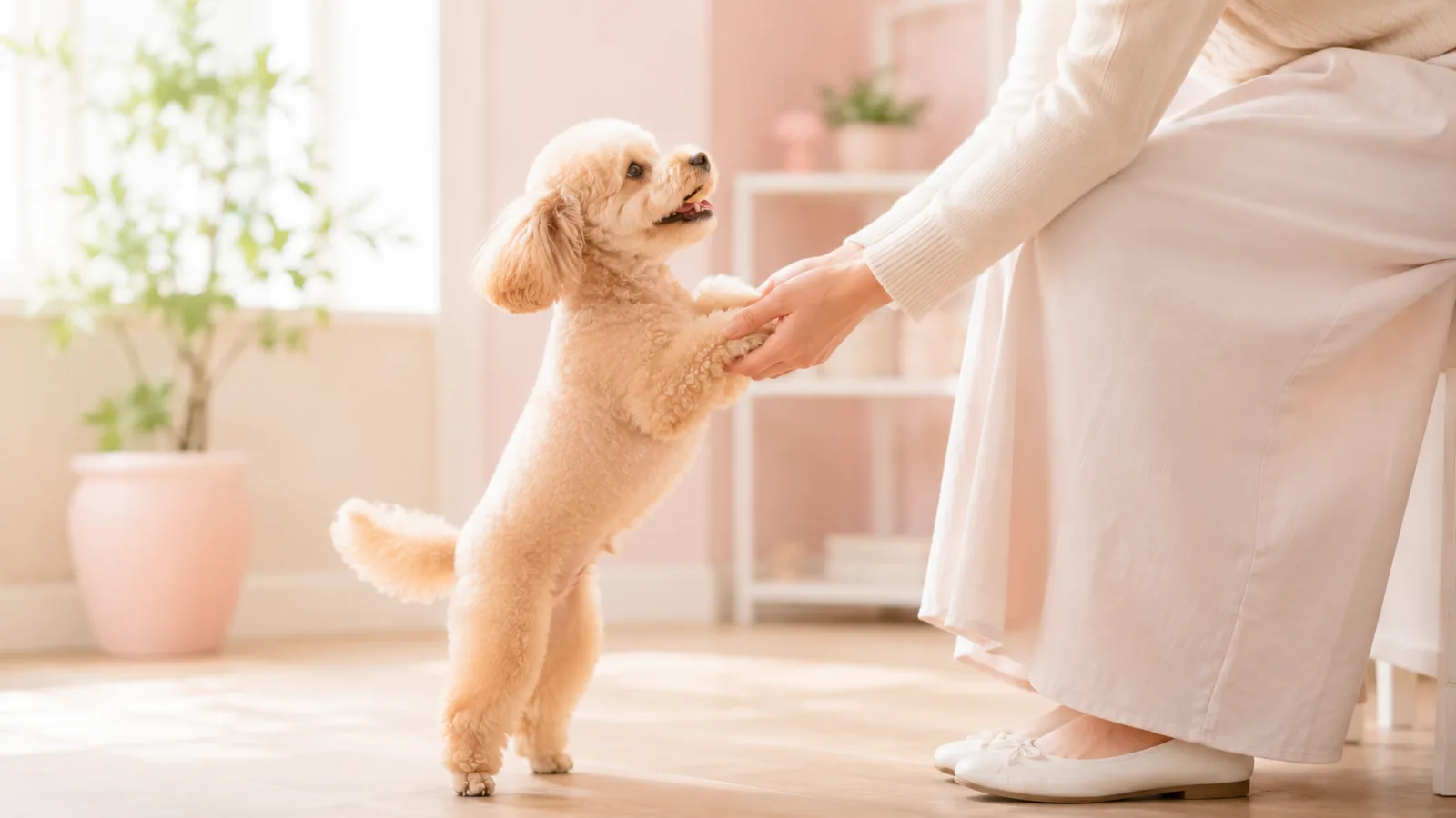 構成サンプル ポップ型（pet-grooming-pop）の見本